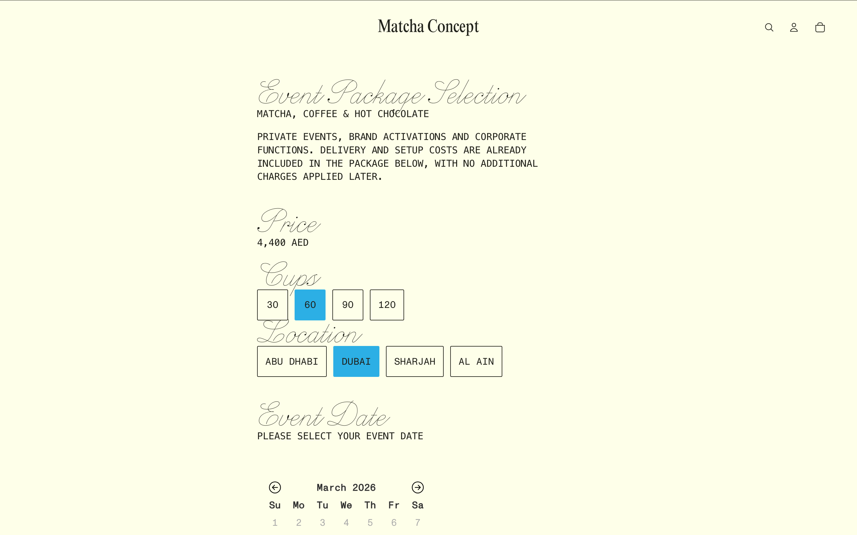 Matcha Concept - mérou