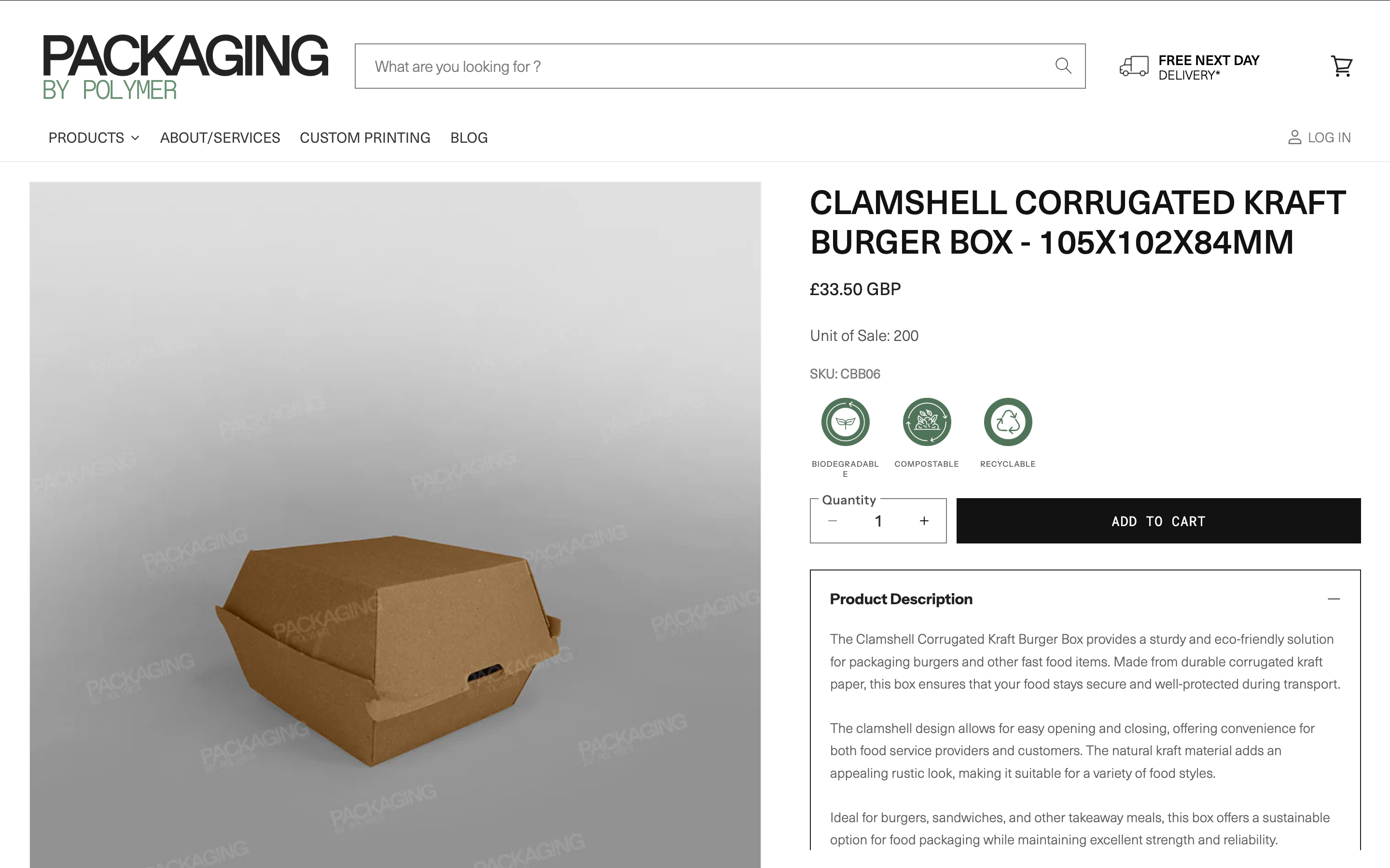 Packaging by Polymer UK - mérou
